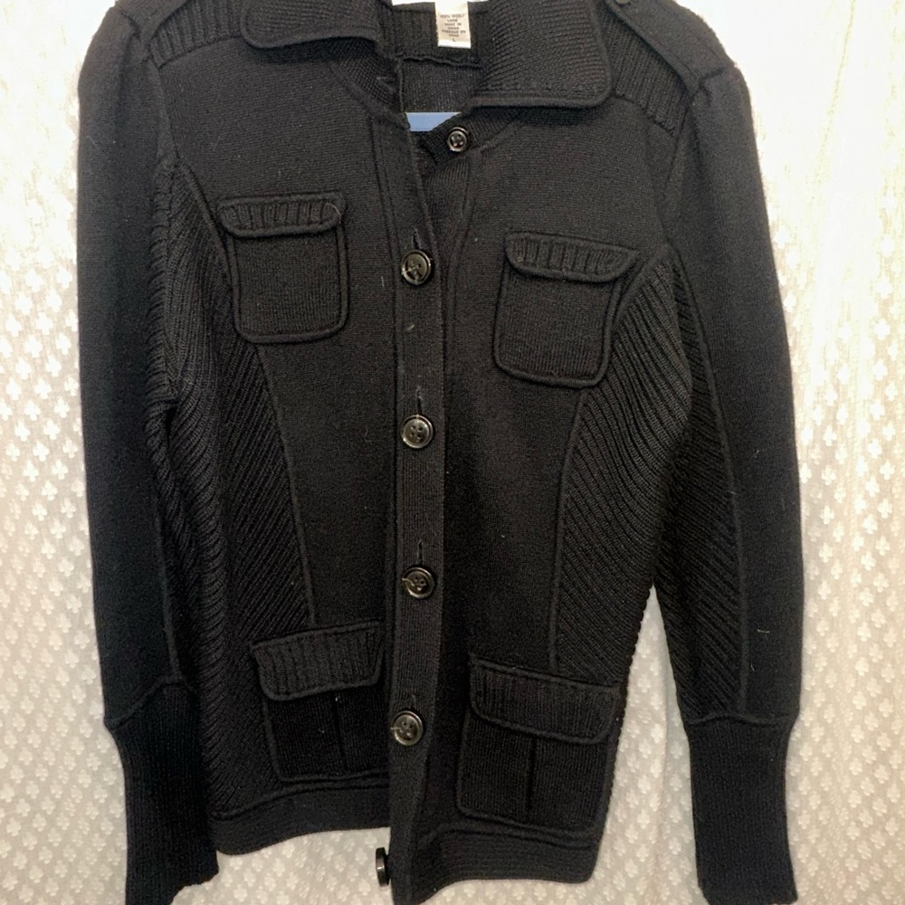 Diane von Furstenberg Morlea heavy wool cardigan
